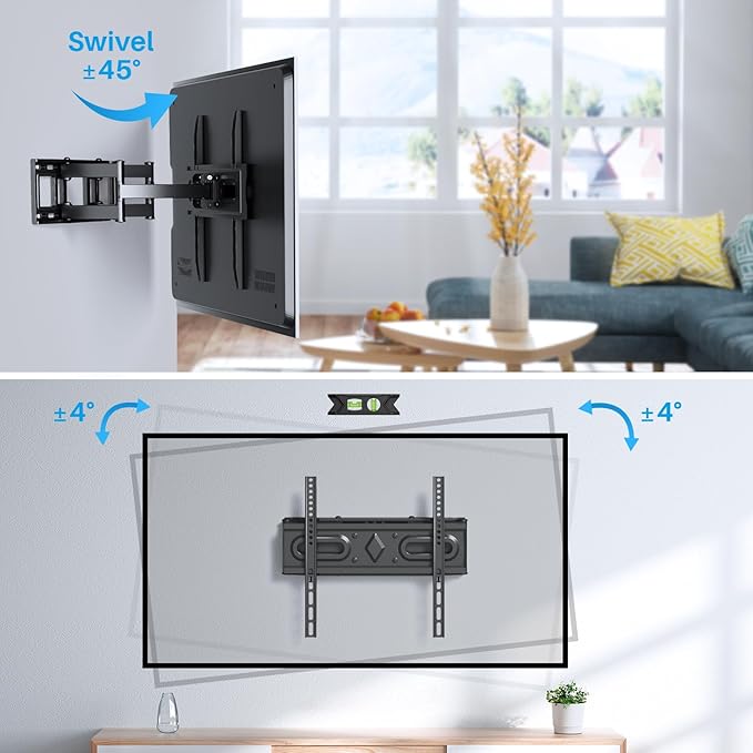 USX STAR UL Listed Full Motion TV Wall Mount Bracket - Image 2