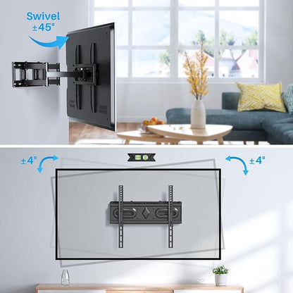 USX STAR UL Listed Full Motion TV Wall Mount Bracket - Image 2