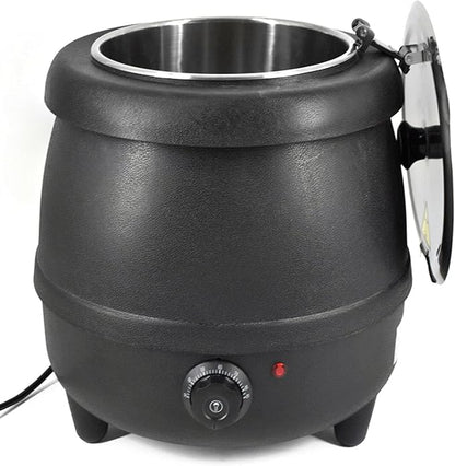 10L Commercial Electric Soup Kettle Pot Soup Maker Stainless Steel Insert Pot - Image 4