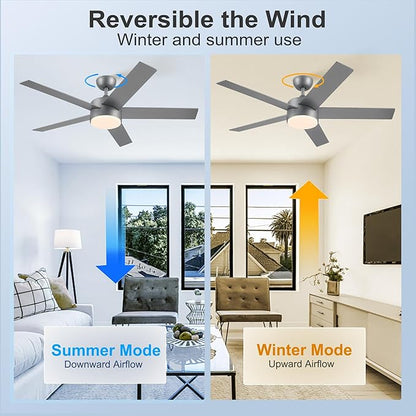 POCHFAN 52 inch Ceiling Fans - Image 4