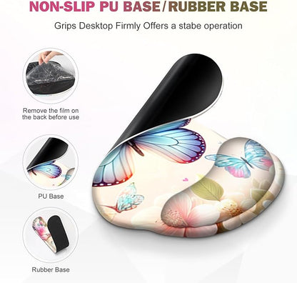 Gaming Mouse Pad, Large Desk Mat, Cute Desk Pad Protector, 4in1 XXL Mousepad + - Image 2
