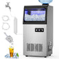 Commercial Ice Maker Machine 110 Lbs/24H, 20 Lbs Ice Bin, Undercounter Ice by Velieta-SpecialistinFridge