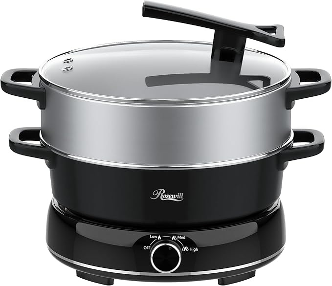 Rosewill 12.7 QT Electric Hot Pot Slow Cooker by RosewillInc