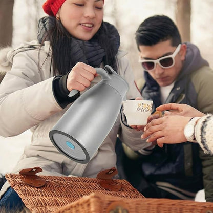 Norme 2 Pcs Thermal Coffee Carafe Insulated Stainless Steel Coffee Carafe - Image 7