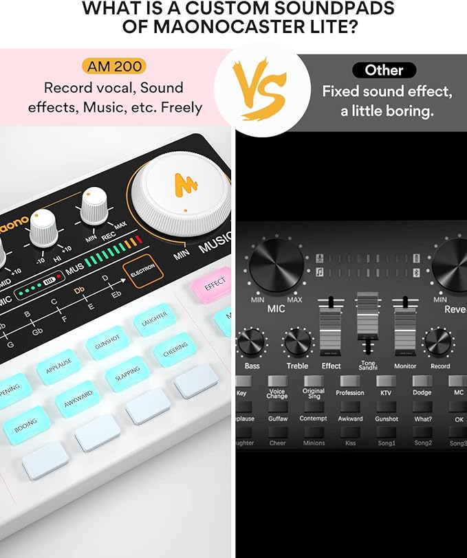 MAONO Podcast Equipment Bundle Audio mixer All-in-One Podcast Production Studio - Image 5