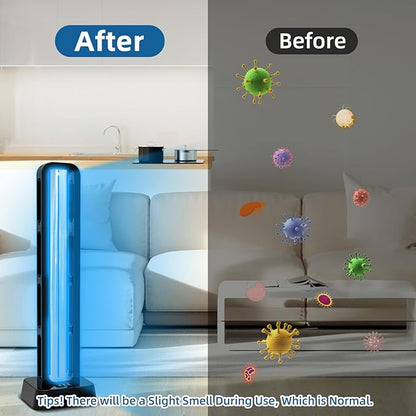 69W UV Light Sanitizer with Remote Control and 3 Timers – Home Disinfection - Image 7
