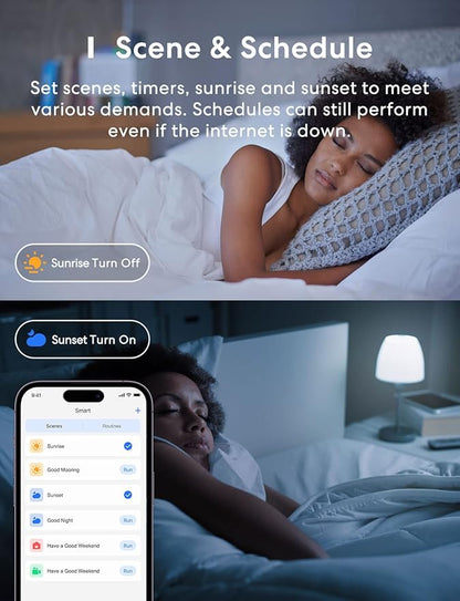 meross Smart LED Light Bulb, Smart WiFi LED Bulbs Compatible - Image 3