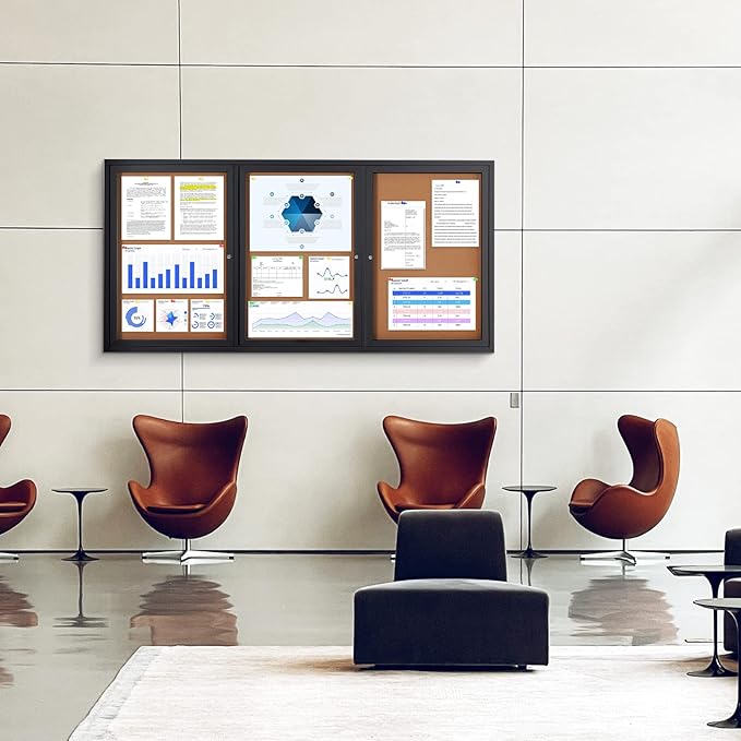 Enclosed Bulletin Board Outdoor Noticeboard - Image 6