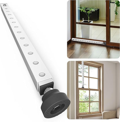 Gadgetzan Window Security Bar, 17-33 inch Adjustable Sliding Door Security Bar by Ourproductsarededicatedtobringingyouconvenience