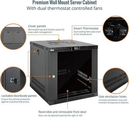 Tecmojo 9U Wall Mount Rack - Image 3