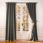 Lazzzy Velvet Blackout Curtains Thermal Insulated Room Window Drapes Super Soft by Lazzzy