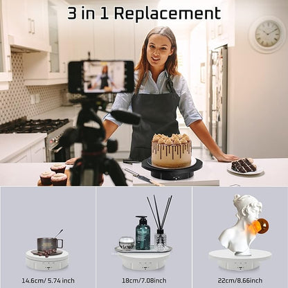 JAYEGT 3 in1 Motorized Rotating Display Stand - Image 3