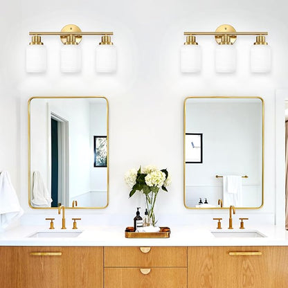 Guliaofo 3-Light Bathroom Light Fixtures, Vanity Lights - Image 6