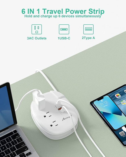 Alitayee 20W USB C Power Strip - Image 3