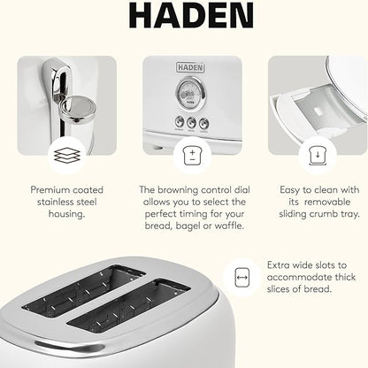Haden Dorset 2 Slice Extra Wide Slot Toaster - Image 3