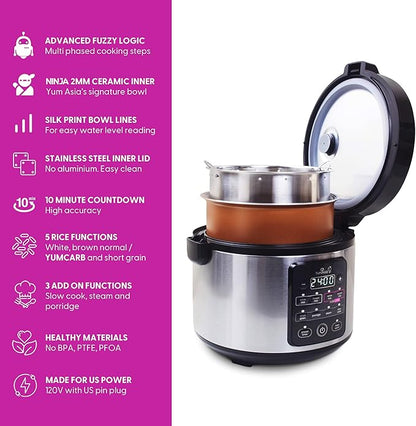 Yum Asia Kumo YumCarb Rice Cooker - Image 3