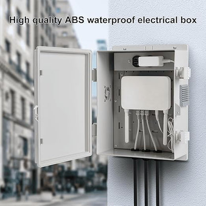 Namunanee Outdoor Electrical Junction Box, ABS Water Resistant Enclosure - Image 2