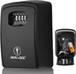 Iron Lock® Key Lock Box XXL Wall Mount – Waterproof Outdoor Key Safe by IronLock