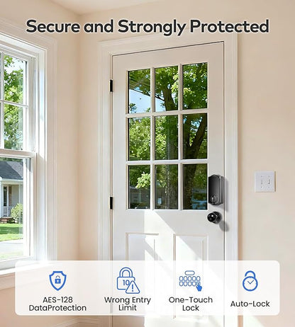 TEEHO TE012W-K WiFi Smart Keyless Entry Door Lock - Image 9