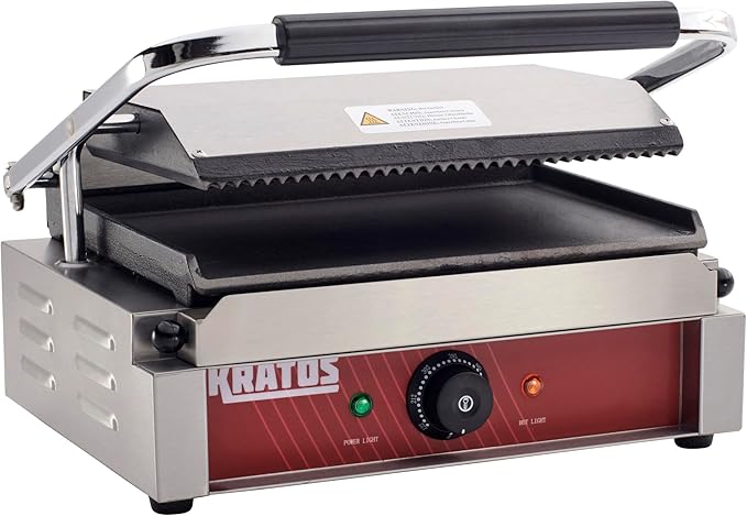 Kratos Commercial Electric Panini Sandwich Grill - Image 4