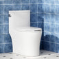 One-Piece Toilet for Bathroom, Comfort Height 16", Elongated by Unknown