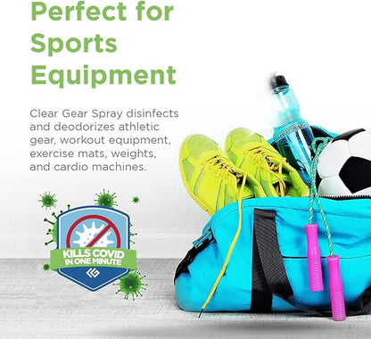 Clear Gear Disinfectant Spray, Mat Cleaner, and Deodorizer - Image 6
