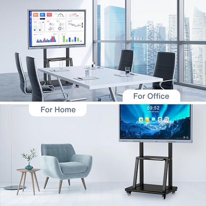 43-65" Height Adjustable Mobile Stand - Image 7