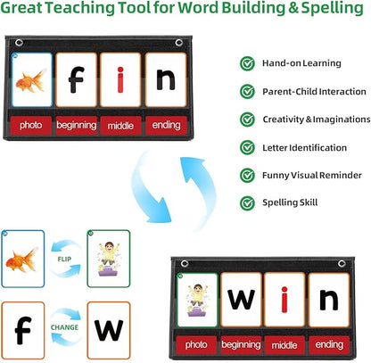 CVC Word Builder Desktop Pocket Chart - Image 7