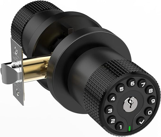 BOTHSTAR Keypad Door Knob with Key, Keyless Entry Door Lock, Code Locks Door by BOTHSTAR