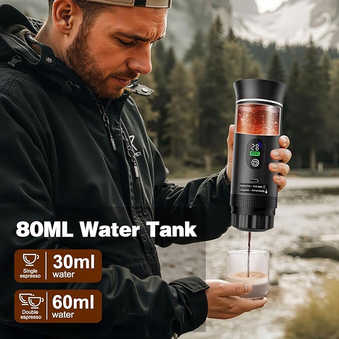 Portable Battery Espresso Coffee Maker - Image 4