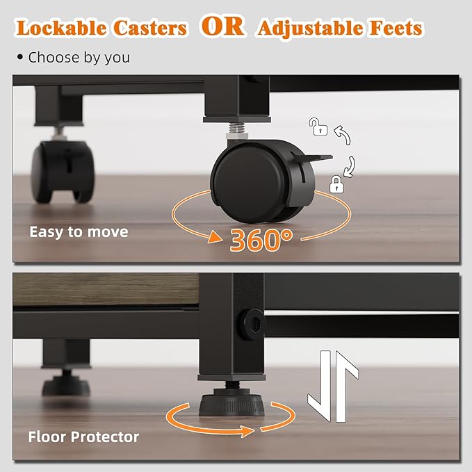 GYIIYUO 2 Drawer File Cabinet - Image 7