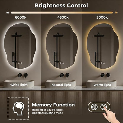 Asymmetrical Bathroom Mirror - Image 5