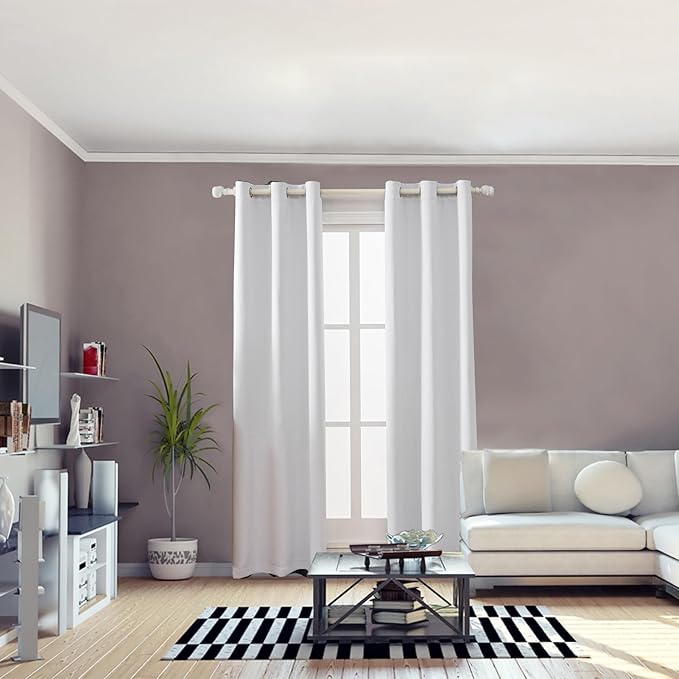 Anytime 100% Blackout Curtain 2 Panels Set, Thermal Insulated Window Drapes - Image 5