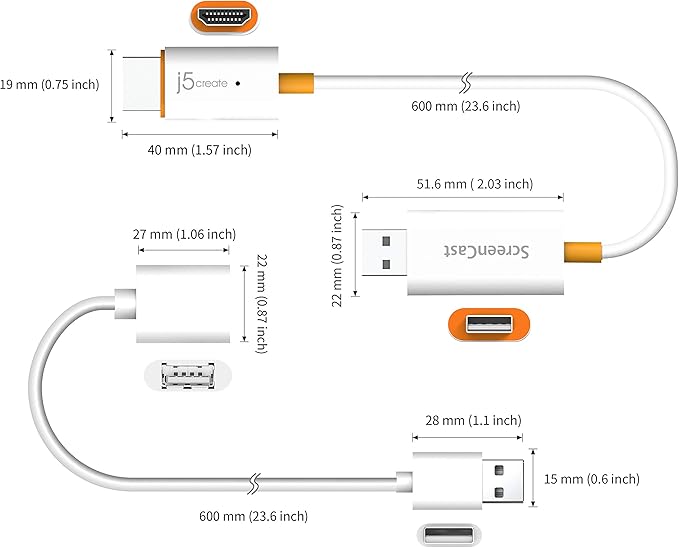 j5create ScreenCast HDMI Wireless Display Adapter Receiver - Image 7