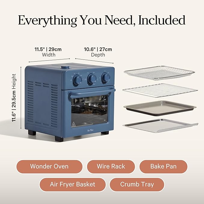 Our Place Wonder Oven | 6-in-1 Stainless Steel Air Fryer Toaster Oven Combo - Image 7
