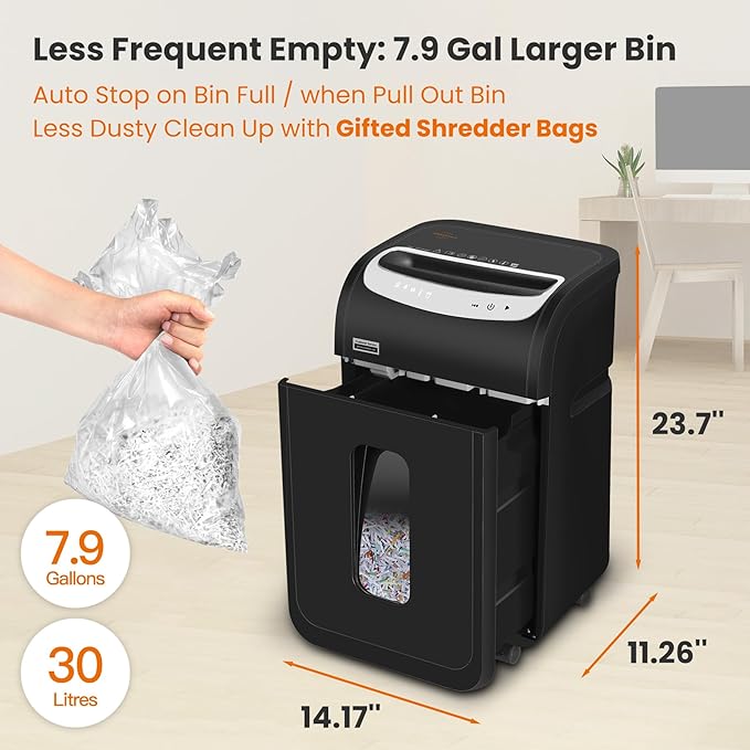 Paper Shredder for Home Office Heavy Duty - Image 5