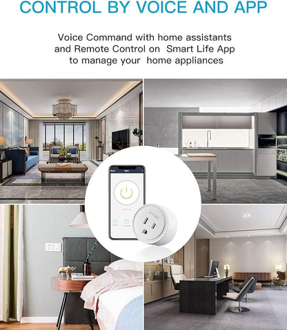 KTMC Smart Plug 4 Pack, Alexa & Google Home Compatible, No Hub Required - Image 5