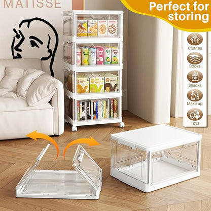 SNSLXH Portable Clear Storage Bins - Image 6