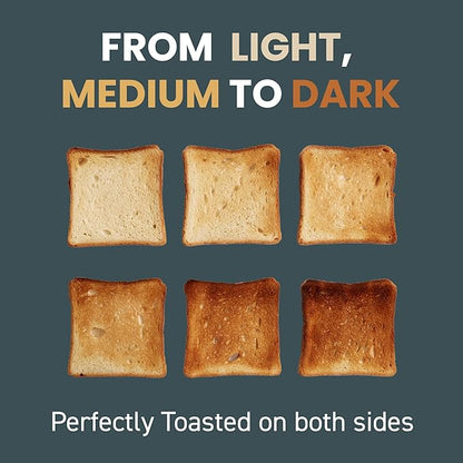 Elite Gourmet ECT4123 Long Slot 4 Slice Toaster, Extra Wide 1.5" and 5.1" Deep - Image 8