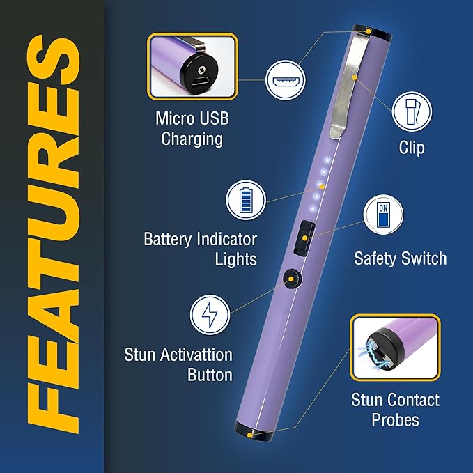 Streetwise Pain Pen 25, 000 Volts Stun Gun - Image 6