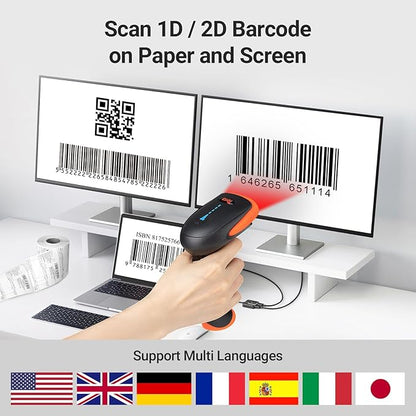 Tera Barcode Scanner Wireless 1D 2D QR - Image 5