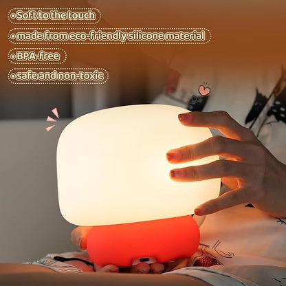 Mushroom Night Light for Kids-Gift & Toy for Kids, Touch Lamp - Image 4