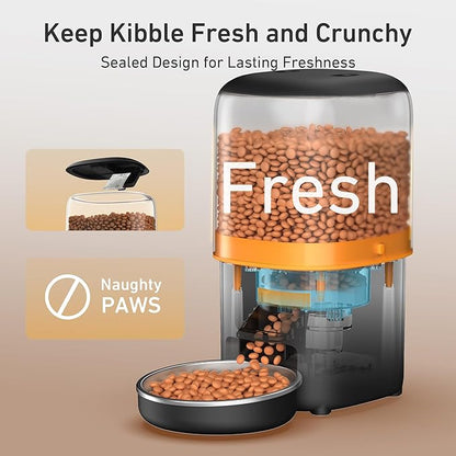 2025 Upgraded Automatic Cat Feeder - 4L Timed Auto Pet Feeder - Image 4