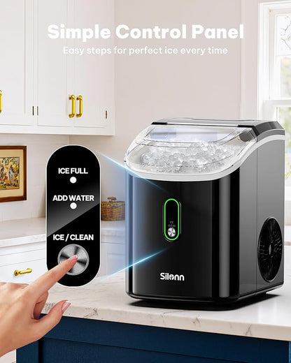 Silonn Nugget Ice Maker Countertop, Pellet Ice Machine - Image 6