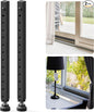 Gadgetzan Adjustable Window Security Bar, 17-33 Inch Sliding Door Security Bar by Ourproductsarededicatedtobringingyouconvenience