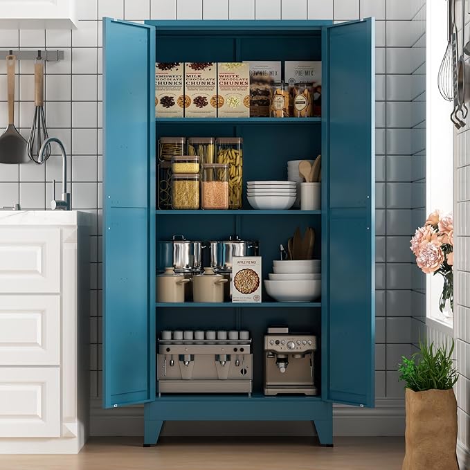 COFaR Home Farmhouse Storage Cabinet - Image 8