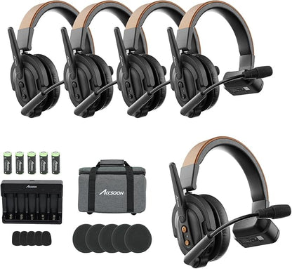 Accsoon Como SE Wireless Intercom Headset System Full-Duplex 2.4GHZ 1312FT by Accsoon