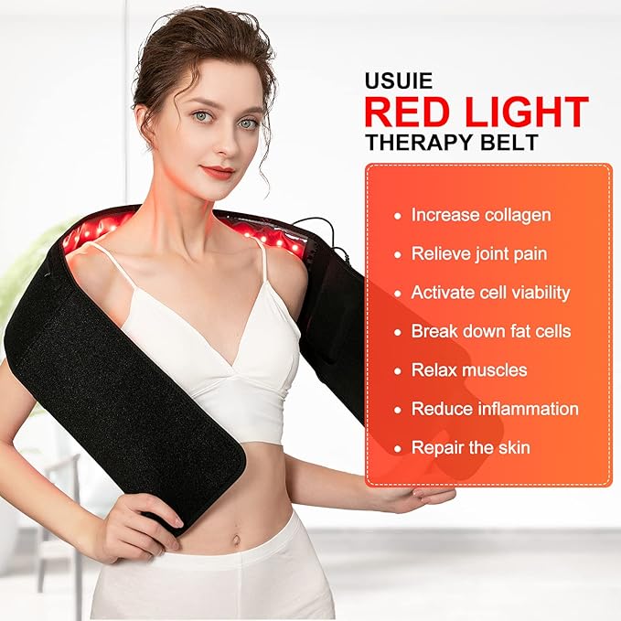 USUIE Red Light Therapy Belt, Infrared Light Therapy Wrap Red Light Therapy - Image 5