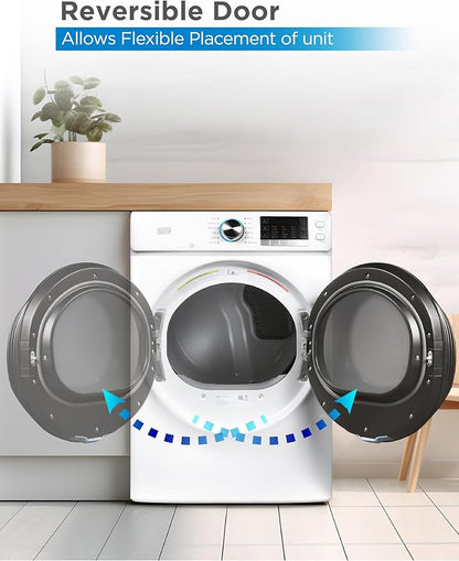 BLACK+DECKER 8.0 Cu. Ft. Electric Front Load Dryer - Image 6