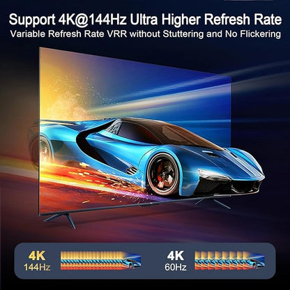 4K@120Hz HDMI 2.1 Switch 4 in 1 Out - Image 2